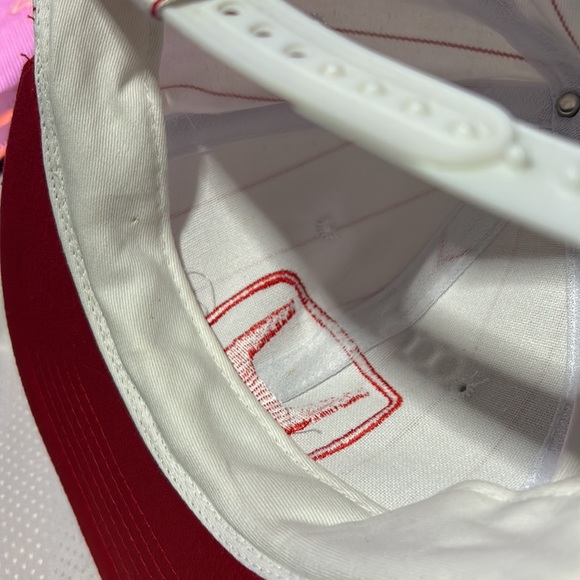 Vintage Honda Motors Hat KP Caps Brand New Retro Pin Stripe Baseball Racing - Picture 5 of 6